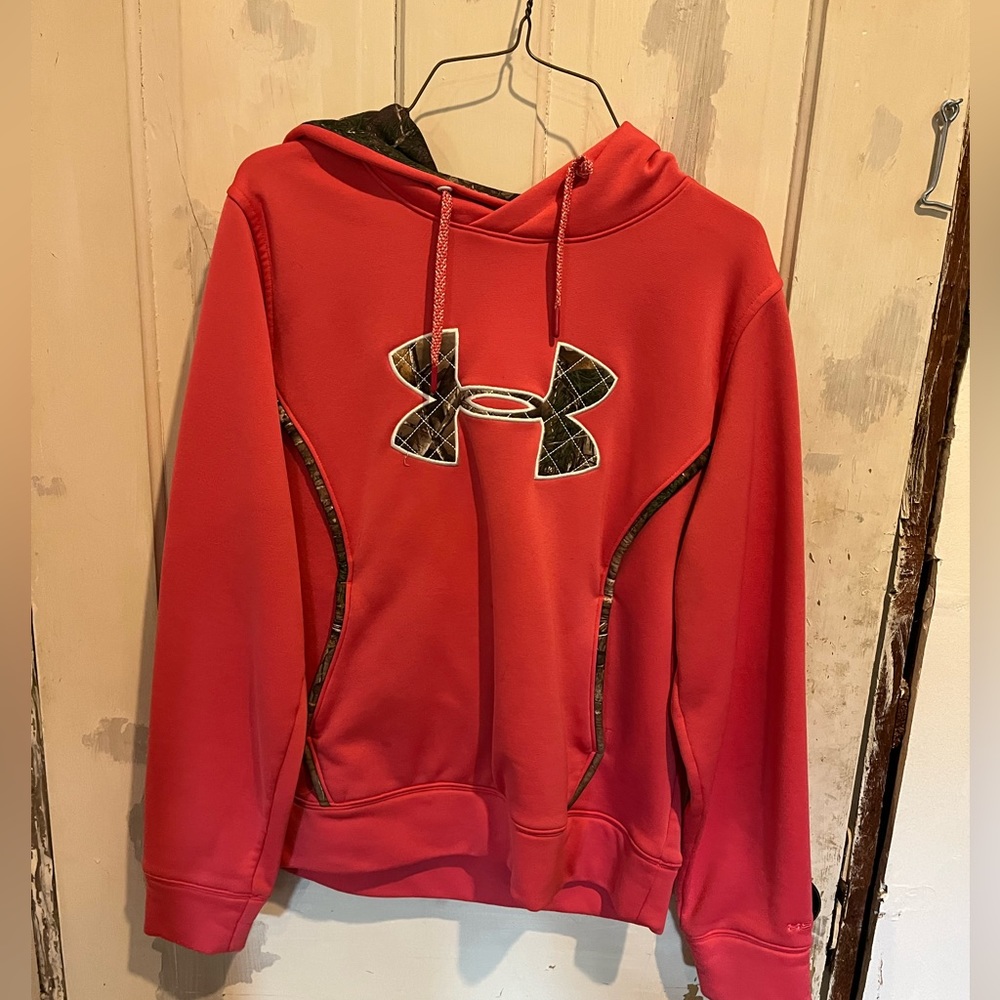 Pink Under Armour Hoodie
